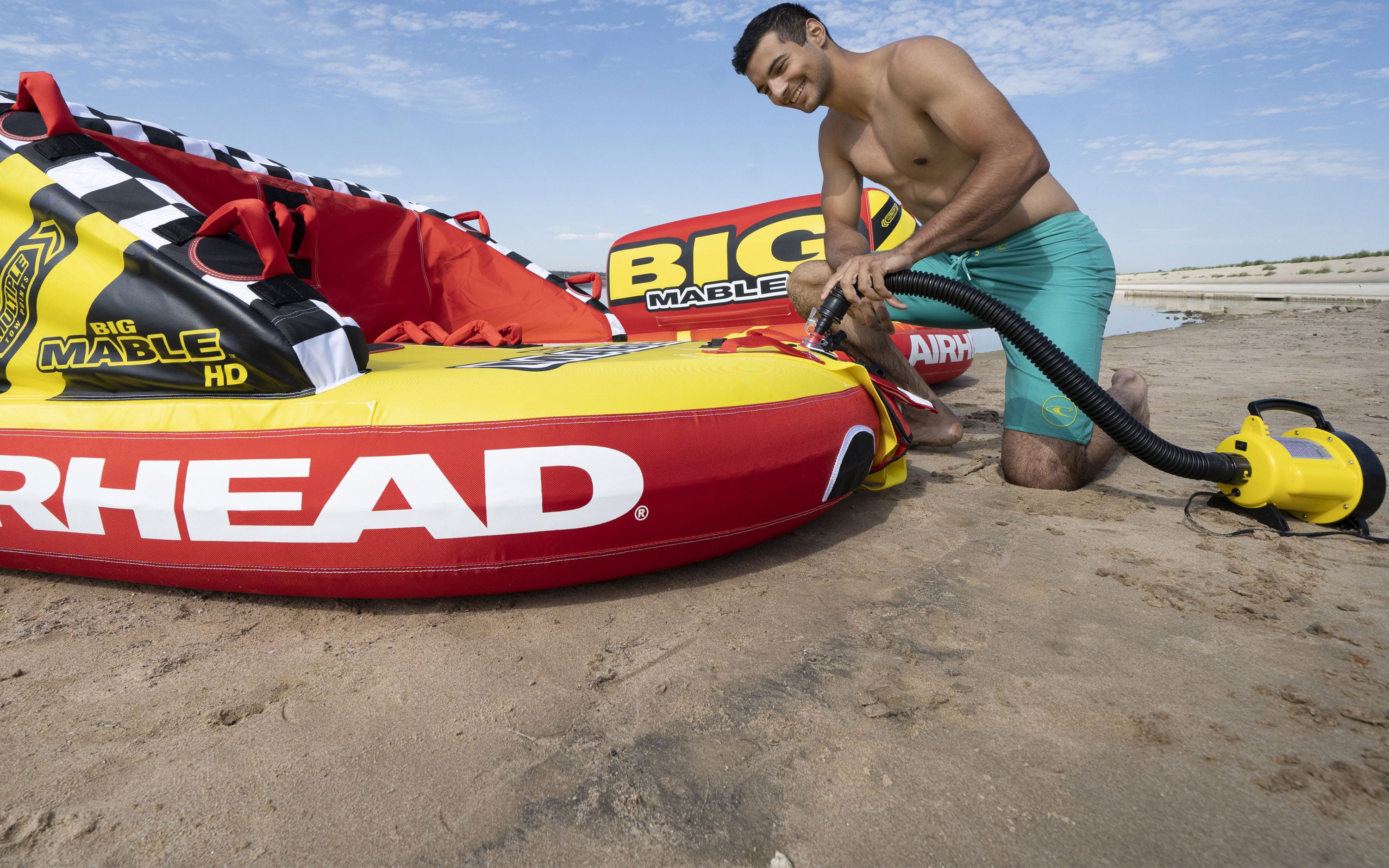 Airhead Boat Tube Air Pumps & Towable Tube Inflators