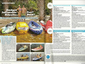 Airhead Baja Kayak reviewed in the January 2014 issue of Boating World