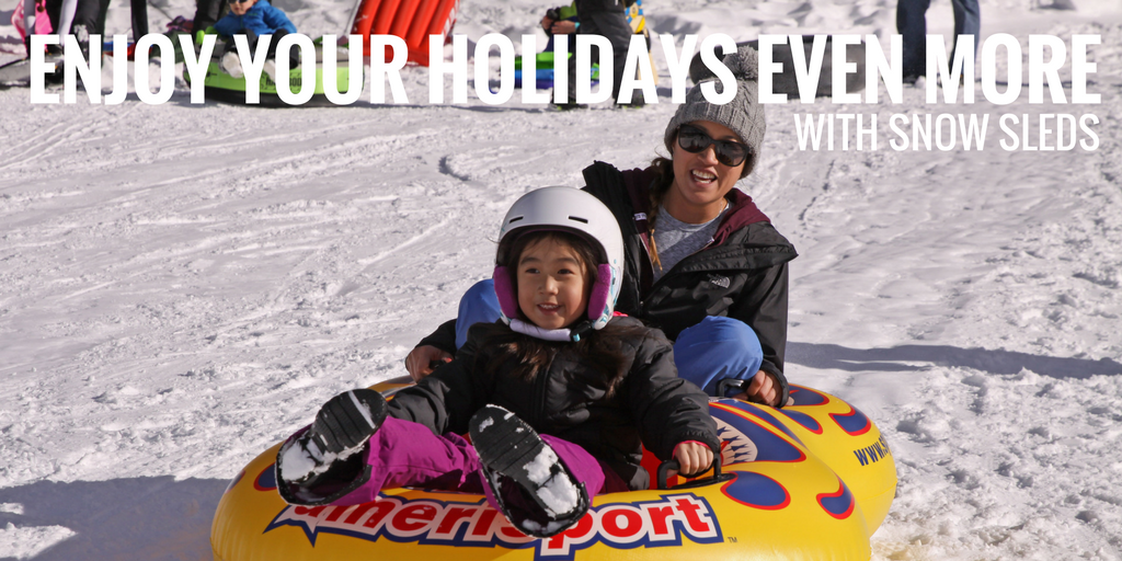 How to Enjoy Your Christmas Holidays Even More With Snow Sleds – Airhead