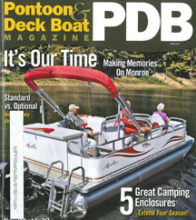 Airhead EZ-Wake Trainer reviewed in the June issue of Pontoon & Deckboat Magazine