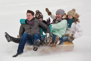 Sledding is Fun for Adults Too