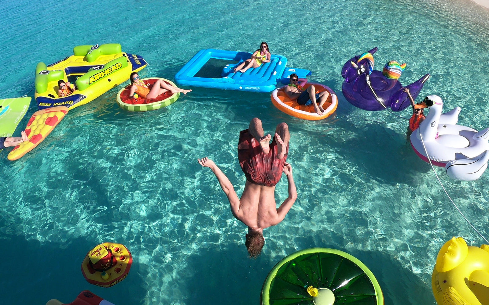 Floating Coolers Coolers for the River & Lake Airhead