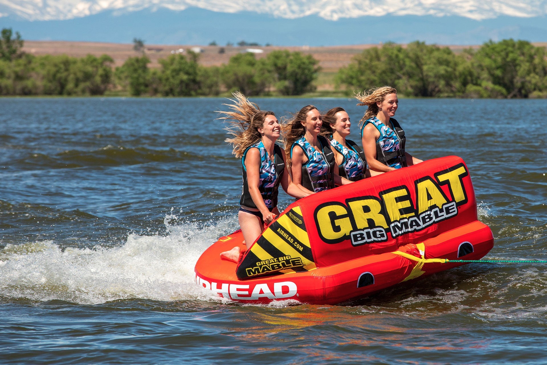 4+ Rider Towable Tubes – Airhead