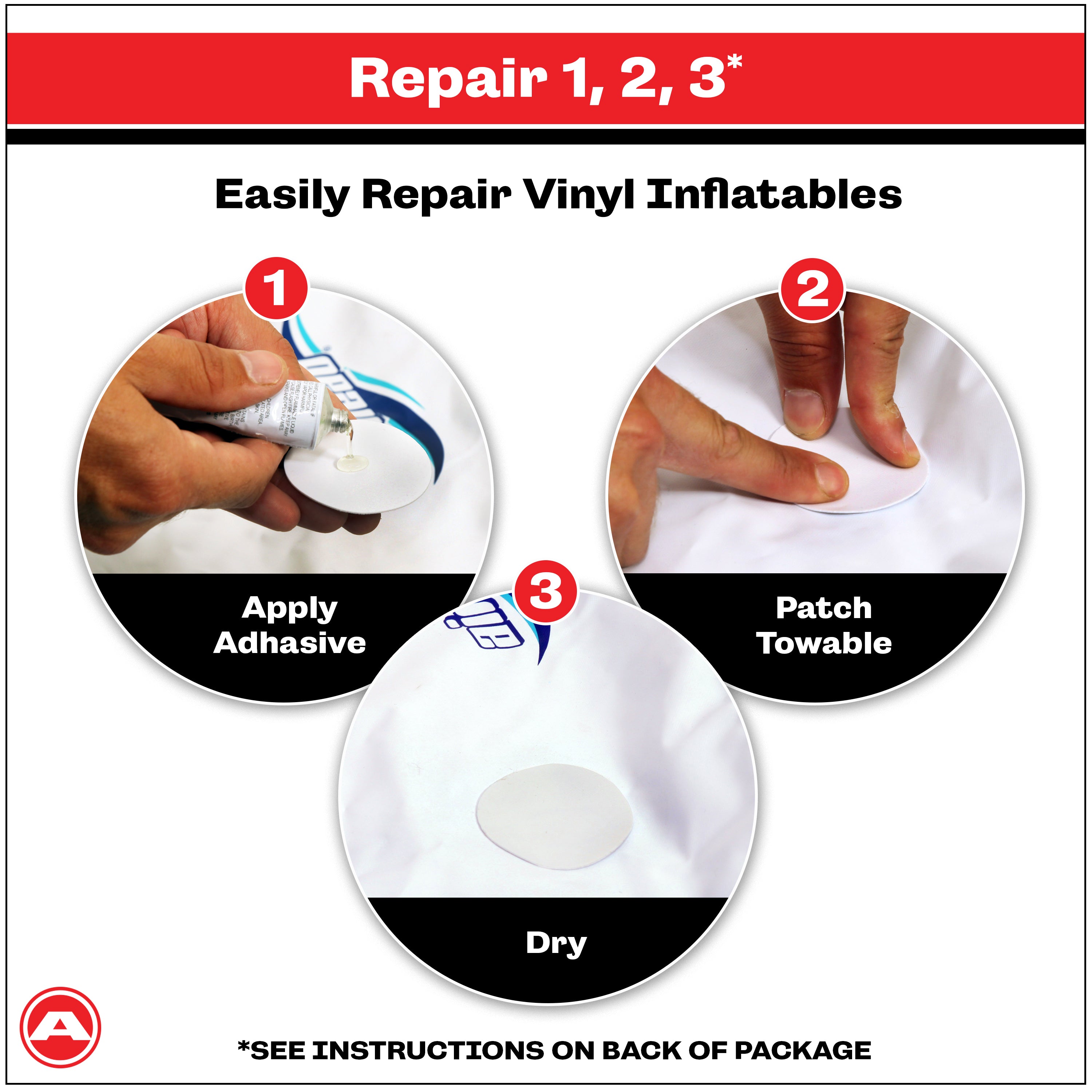 Pvc Inflatable Repair Paint Airhead Vinyl Repair Kit for Mending Inflatables