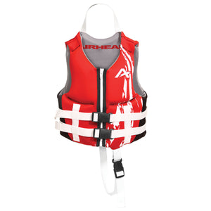 Airhead-Swoosh Neolite Kwik-Dry Life Jacket Vest | Child-Adult-Red / Child