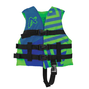 Airhead-Trend Life Jacket Vest | Child-Youth-Green/Blue / Child