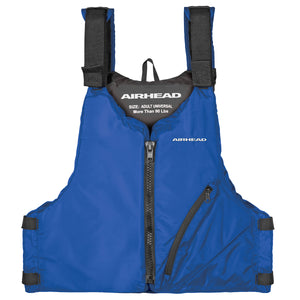 Airhead-Base Paddle Life Jacket Vest | Youth-Adult-Blue / Super Large