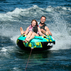 Airhead-Blast 2 | 1-2 Rider Towable Tube for Boating-