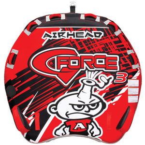 Airhead-G-Force 3 | 1-3 Rider Towable Tube for Boating-