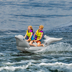 Airhead-Dolphin | 1-2 Rider Towable Tube for Boating-