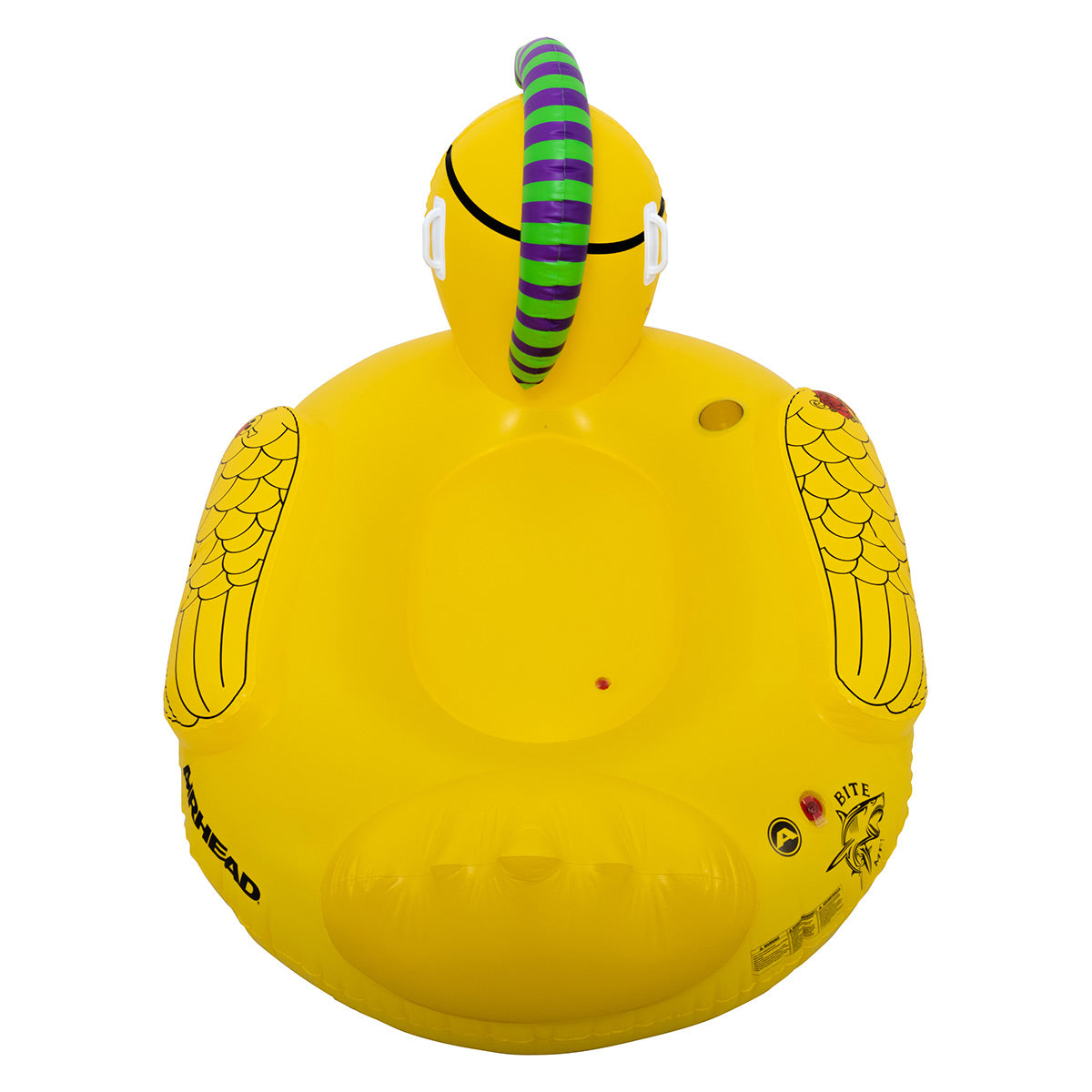 Inflatable Plastic Punk Duck Pool Float | Airhead