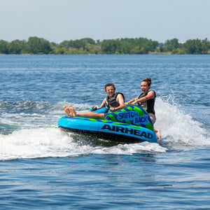 Airhead-Switchback 2 | 1-2 Rider Towable Tube for Boating-