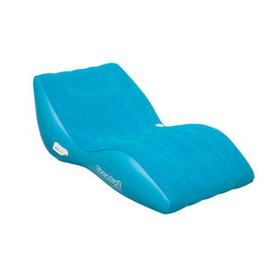 Airhead-Sun Comfort Zero Gravity Lounge Inflatable Pool Float-Sapphire