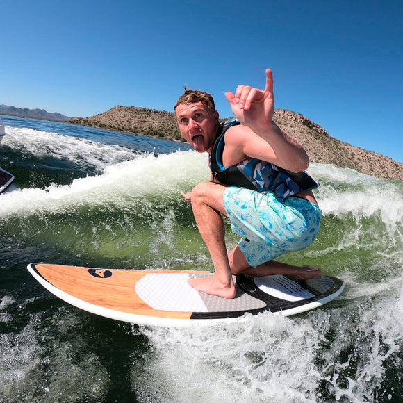 Bonzai SurfStyle Wakesurf Board Beginner and Expert Airhead