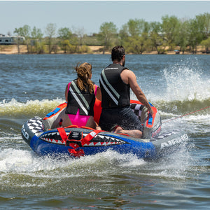 Airhead-Chariot Warbird 2 | 1-2 Rider Towable Tube for Boating-