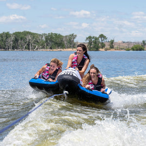 Airhead-Space Shuttle | 1-3 Rider Towable Tube for Boating-