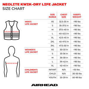 Airhead-Camo Cool Neolite Kwik-Dry Life Jacket Vest | Adult Women's-
