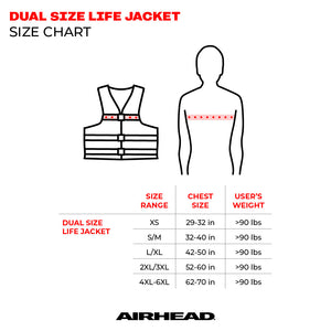 Airhead-Tropic Life Jacket Vest | Child-Adult-