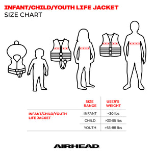 Airhead-Treasure Life Jacket Vest | Infant-Child-