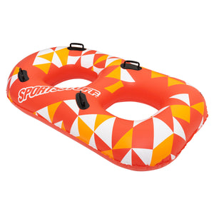 Airhead-Kaleidoscope 2 Sled | 1-2 Rider Inflatable Snow Sled - 72&quot;-