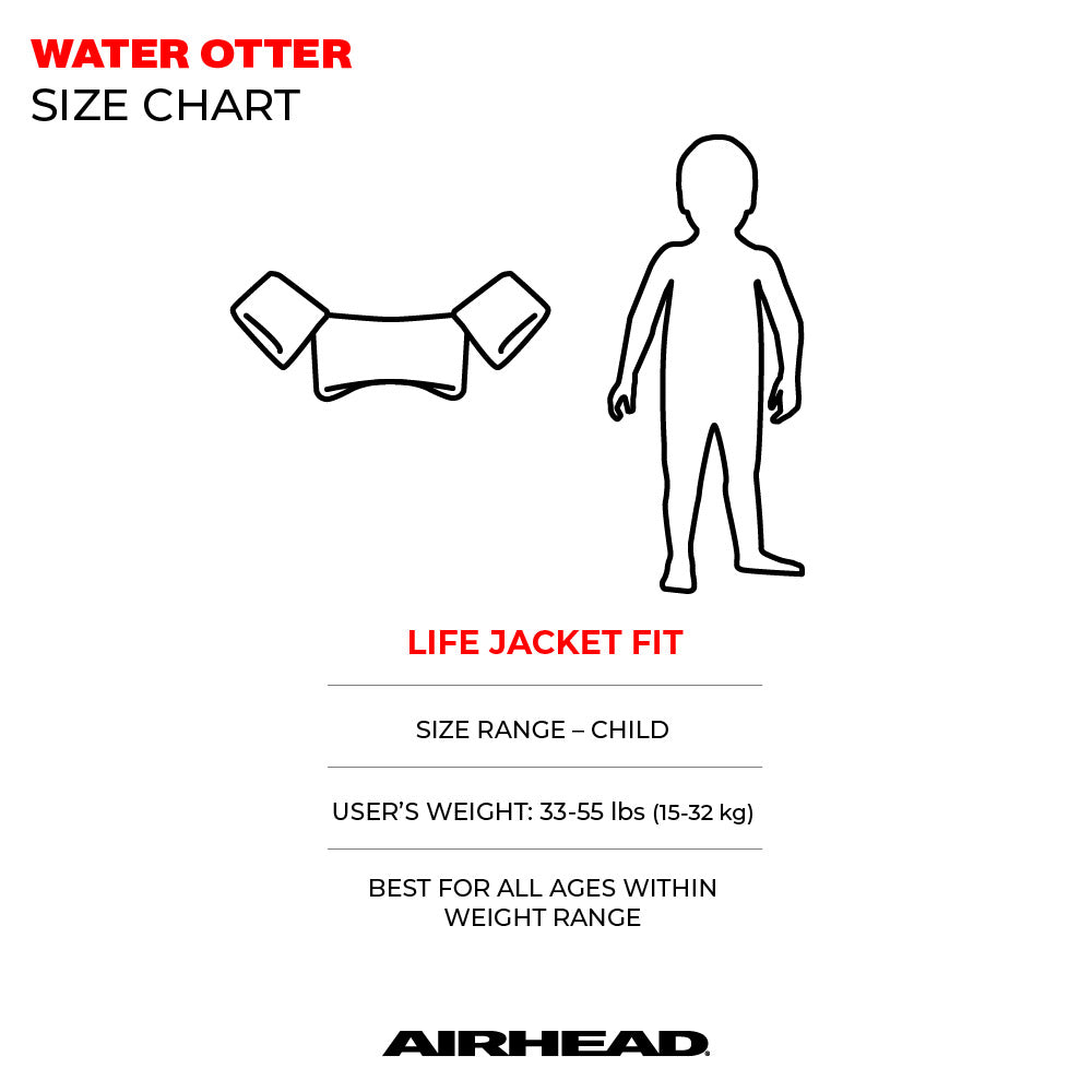 Water Otter Premium Life Jacket for Children Airhead