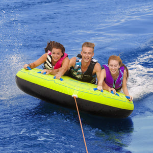 Airhead-Comfort Shell 75 | 1-3 Rider Towable Tube for Boating-