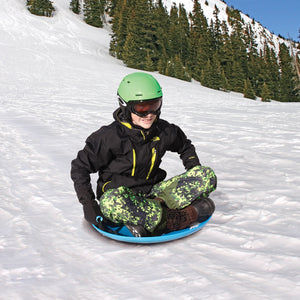 Airhead-Sno Disk Saucer | 1 Rider Steel Snow Sled-