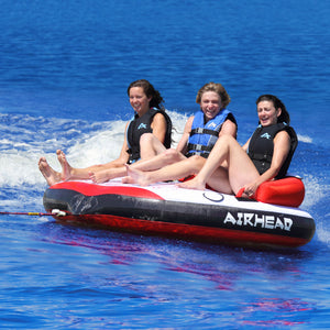Airhead-Riptide 3 | 1-3 Rider Towable Tube for Boating-