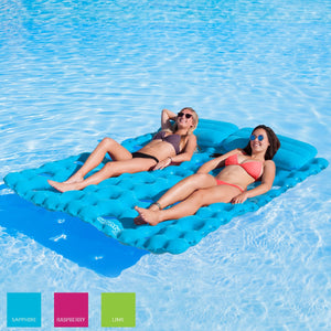 Airhead-Sun Comfort Double Mattress Inflatable Pool Float-