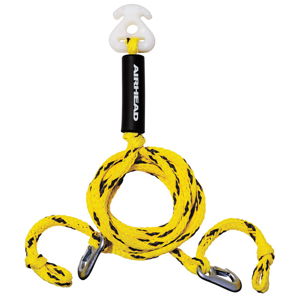 AIRHEAD Boating Accessoires Nieuwe Tow Demon Harnas 12'Rope AHTH5, Rood/Wit AIRHEAD Boating Accessoires Nieuwe Tow Demon Harnas 12'Rope AHTH5, Rood/Wit